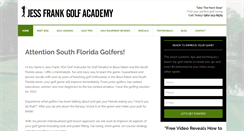Desktop Screenshot of jessfrankgolf.com