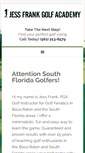 Mobile Screenshot of jessfrankgolf.com